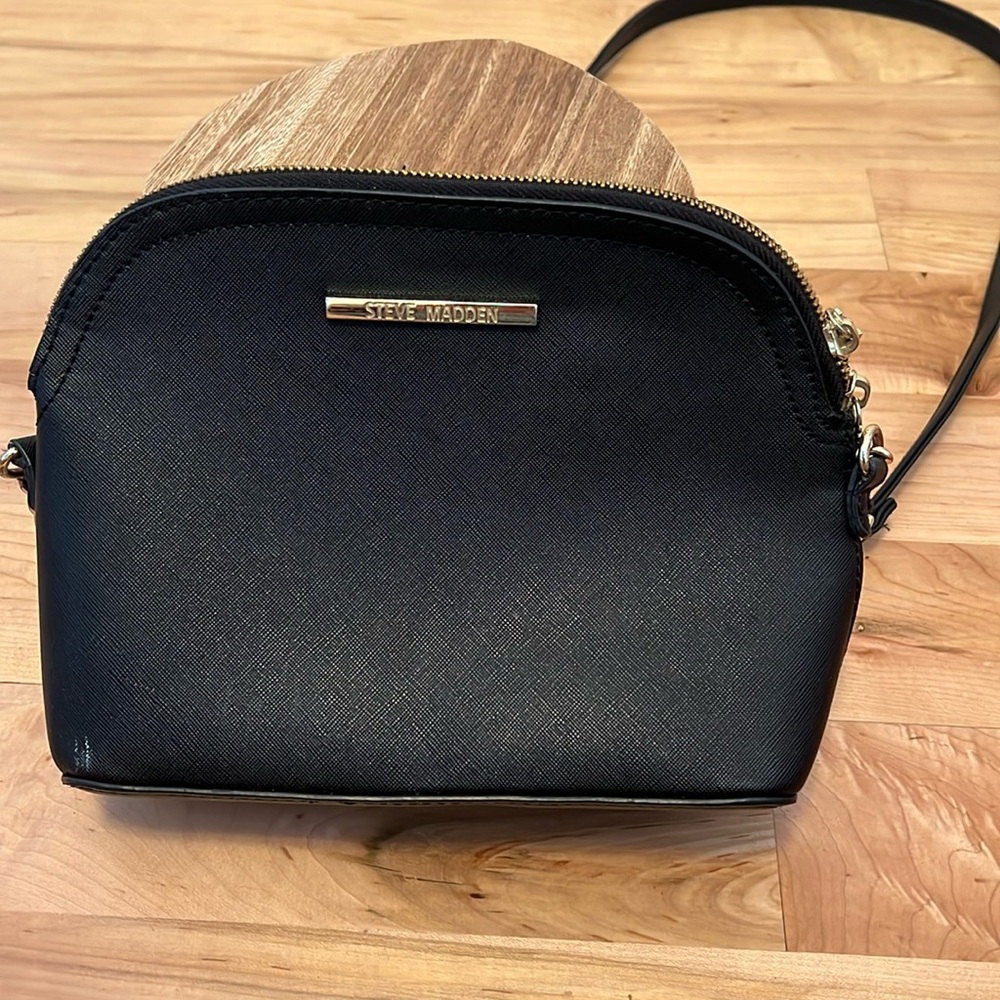 Steven Madden Black Purse